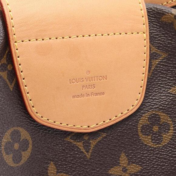 LOUIS VUITTON Brown Monogram Leather Shoulder Bag - Picture 4 of 9
